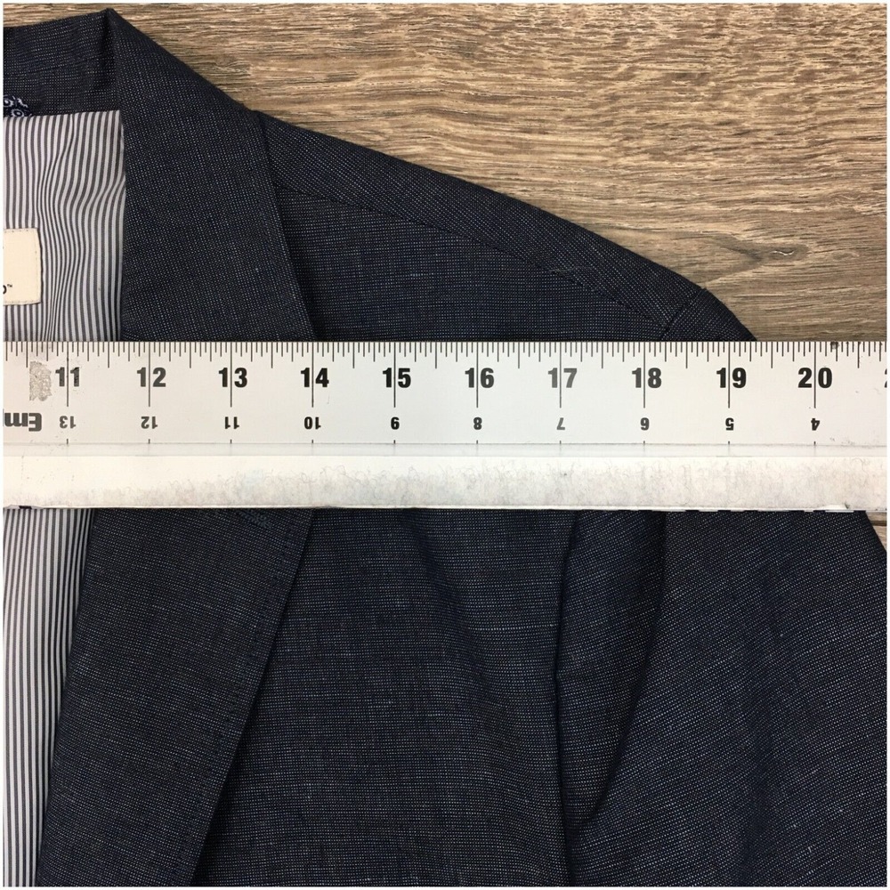 JOSEPH ABBOUD Mens Blazer Sport Coat Casual Jacket‎ Size L 42R Cotton Linen Suit - Picture 5 of 12